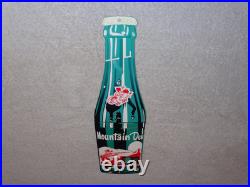 Vintage Mountain Dew Hillbilly Shooting Gun 15 Metal Soda, Gasoline & Oil Sign