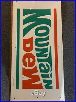 Vintage Mountain Dew Sign