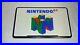 Vintage-NINTENDO-64-Promotional-Retail-Store-RARE-DISPLAY-SIGN-N64-Double-Sided-01-yb