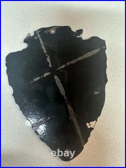 Vintage National Park Service Arrowhead Porcelain 7 Sign Ranger Station Sign