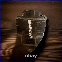 Vintage National Park Service Porcelain Sign Camping Hunting US Forestry Service