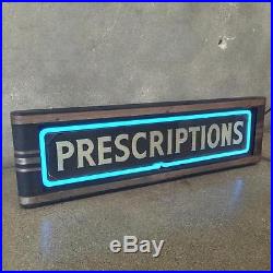 Vintage Neon Prescriptions Light Circa 1940's (SXFKHJ)
