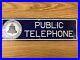 Vintage-New-England-Telephone-Bell-System-Public-Telephone-Porcelain-Sign-RARE-01-cf