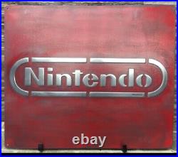 Vintage Nintendo Metal Sign