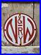 Vintage-Norfolk-Western-Railway-Line-Porcelain-Sign-Old-9-Train-Railroad-Marker-01-rmmc