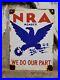 Vintage-Nra-Porcelain-Sign-Gas-Oil-National-Government-Recovery-Agency-Service-01-xzem