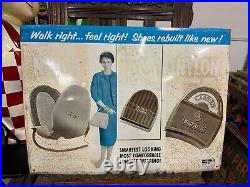 Vintage Nylon Biltrite Shoes Metal Sign