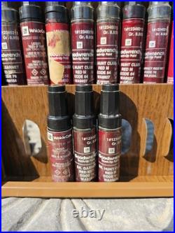 Vintage OEM GM General Motors Metal Touch Up Paint Display Rack Paint Maybe Dry