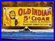 Vintage-Old-Indian-Cigar-Sign-Old-Porcelain-Sign-Tobacco-Pipe-Cigarette-Smoke-01-idg