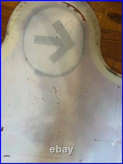 Vintage Old Original Wendy's Drive Thru Pick-Up Window Plastic Sign 25.5x23.5