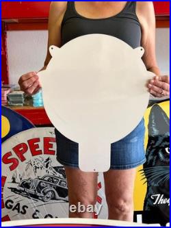 Vintage Old Style Sign Bull Durham NOT Porcelain Made in USA Vintage Old Style Sign Bull Durham NOT Porcelain Made in USA