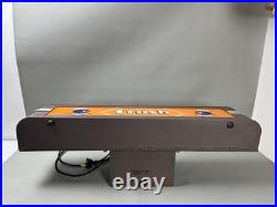 Vintage Orange Crush Crushy Lighted Advertising Sign Reverse Glass Soda Rare