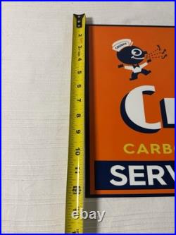 Vintage Orange Crush Soda Flange Sign Double Sided Ask For A Crush Crushy