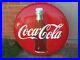 Vintage-Original-1950-s-36-Inch-Coca-cola-Button-Sign-With-Original-Hanger-01-mbrf