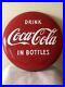 Vintage-Original-1950-s-Coca-Cola-24-Porcelain-Button-Sign-01-nmvy