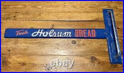 Vintage Original Advertising Holsum Bread Door Push Sign