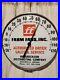 Vintage-Original-Antique-Gas-Oil-General-Store-Farm-Sign-Thermometer-Excellent-01-glq
