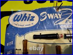 Vintage Original Antique Gas Oil General Store Sign Display Nice Condition