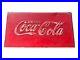 Vintage-Original-Coca-Cola-Embossed-Metal-Sign-25-5-x-13-5-Great-Patina-01-nvx