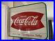 Vintage-Original-Coca-Cola-Fishtail-Flange-Sign-AM51-01-cyg