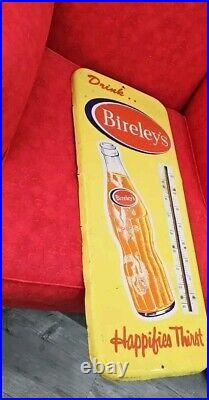 Vintage Original Drink Bireleys Non Carbonated Beverages Soda Sign