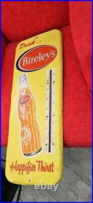 Vintage Original Drink Bireleys Non Carbonated Beverages Soda Sign