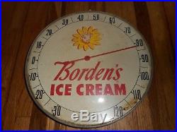 Vintage Original ELSIE THE COW Bordens Dairy ICE CREAM Advertising Thermometer