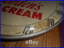 Vintage Original ELSIE THE COW Bordens Dairy ICE CREAM Advertising Thermometer