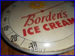 Vintage Original ELSIE THE COW Bordens Dairy ICE CREAM Advertising Thermometer