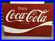 Vintage-Original-Enjoy-Coca-Cola-Sign-Authentic-Large-Metal-Sign-36-x-24-AM96-01-qbsl