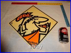 Vintage Original Little Caesars Pizza? 14 Plastic Restaurant Advertising Sign