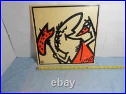 Vintage Original Little Caesars Pizza? 14 Plastic Restaurant Advertising Sign