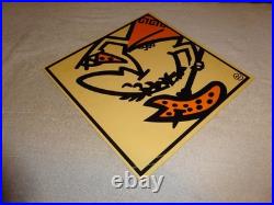 Vintage Original Little Caesars Pizza? 14 Plastic Restaurant Advertising Sign