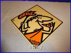 Vintage Original Little Caesars Pizza? 14 Plastic Restaurant Advertising Sign