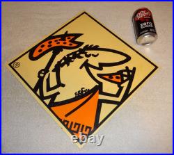 Vintage Original Little Caesars Pizza? 14 Plastic Restaurant Advertising Sign