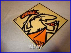 Vintage Original Little Caesars Pizza? 14 Plastic Restaurant Advertising Sign