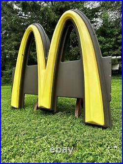Vintage Original McDonalds PlayLand Restaurant Golden Arches Sign