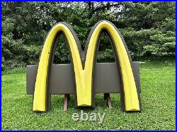 Vintage Original McDonalds PlayLand Restaurant Golden Arches Sign