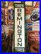 Vintage-Original-Metal-Remington-Tire-Sign-Man-Cave-Garage-Gas-Oil-01-su