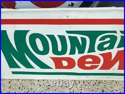 Vintage Original Mountain Dew Sign