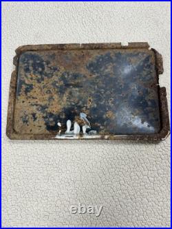 Vintage Original WALTON Metal Porcelain Advertising Sign 14 x 9 RARE