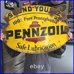 Vintage Pennzoil sign
