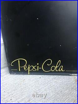 Vintage Pepsi Advertising Sign Chalkboard