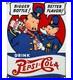 Vintage-Pepsi-Cola-Porcelain-Sign-Gas-Station-Bottle-Coke-Coca-Dew-A-W-Oil-01-huh