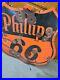 Vintage-Phillips-66-Gasoline-Motor-Oil-Porcelain-Gas-Pump-Sign-01-ut