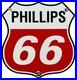 Vintage-Phillips-66-Gasoline-Porcelain-Sign-Dealership-Gas-Station-Motor-Oil-01-sobn