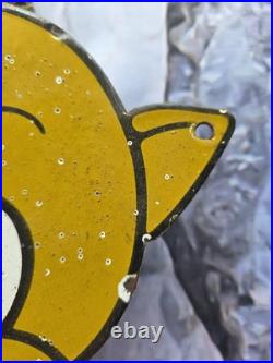 Vintage Piggly Wiggly Porcelain Sign General Food Market Grocery Store