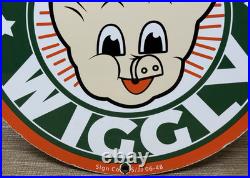 Vintage Piggly Wiggly Porcelain Sign Mcdonalds Pepsi Coke In-n-out Gas Station