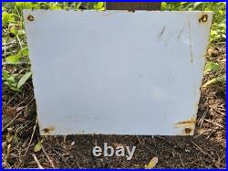 Vintage Pilot's Weather Forecasting Airlines Porcelain Airport Airplane Sign