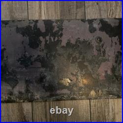 Vintage Porcelain Conoco Oil Field Sign Goliad Texas Well No 18 J E Pettus Lease Vintage Porcelain Conoco Oil Field Sign Goliad Texas Well No 18 J E Pettus Lease